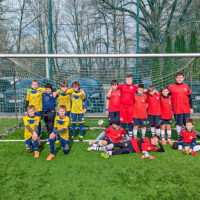 Cenny sprawdzian na orliku w Pleśnej